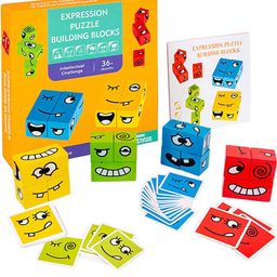 CHOCOZONE Expressions Cube Matching Block Puzzles image 2