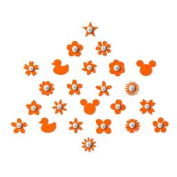 Comet Busters Set of 24 Orange Bindis image 2