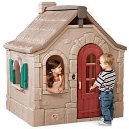 Step2 Naturally Playful Story Book Cottage - Brown-4