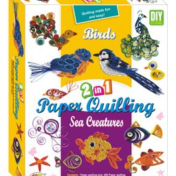 Ekta 2 In 1 Birds And Sea Creatures Paper Quilling-image-15