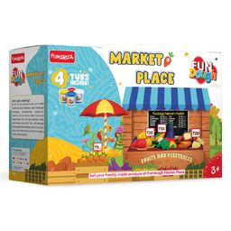 Fun Dough Funskool Fruits And Vegetables Market Place (Color May Vary)-10