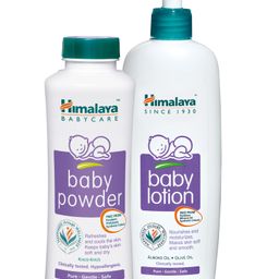 Himalaya Herbal Baby Powder - 400 gm &  Baby Lotion - 400 ml-image-51