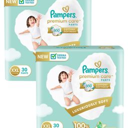 Pampers Premium Care Pant Style Diapers XXL - 30 Pieces - (Pack of 2)-image-81
