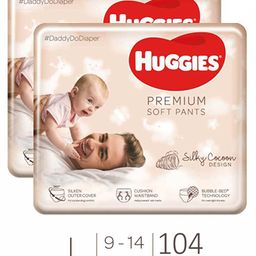 Huggies Premium Soft Pants Large Size Diapers - 52 Pieces - (Pack of 2)-image-78