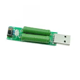 White USB Tester with Load, Current Detector and Voltmeter with LCD Screen Monitors Mobile Power Capacity image 2