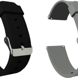 ACM Pack of 2 Watch Strap for |Fire-Boltt Ace Phoenix Amoled Ultra Bsw146 Smartwatch 3389162 mm Silicone Watch Strap-50