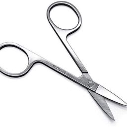 Manicure Scissors(Stainless Steel )Cuticle Pedicure Beauty Grooming Kit for Nail, Eyebrow, Eyelash, Dry Skin Curved Blade Multi-purpose Scissors-image-39