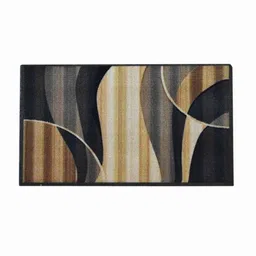Gallery99 Yellow Abstract Pattern Machine Tufted Rectangular Doormats image 4