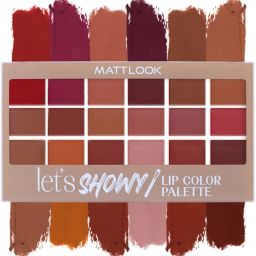 18Color Ultra Pigmented Forever Matte Lip Color Palette, Nonsticky, Long Lasting-15