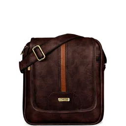 LOREM Structured Sling Bag with Tasselled image 3
