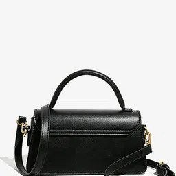 Diva Dale PU Structured Sling Bag with Tasselled image 2