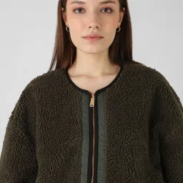Wrangler Women Lightweight Open Front Jacket with Patchwork image 3