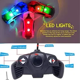 kavana Chargeable 3D Remote Control Famous Car for 3+ Years Kids With 3D Lights image 4