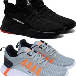 Trendy And Stylish New Design Casual Shoe For Men Pack OF 2 Sneakers For Men-image-78