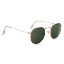 Royal Son Unisex Round Sunglasses Green Lens -rs0032av-picture-22