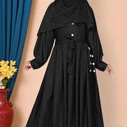 Graceful Women Muslim Wear Abayas-image-70