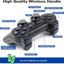 Wireless Console Game Stick - 15000 Classic Games, 8 Bit Mini Retro Controller 5th Anniversary Edition image 4