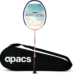 Z Power 900 RP+ Super Lite (Lightweight, Extra Slim Shaft) 33LBS | Japan HMG Pink, Blue Unstrung Badminton Racquet-20