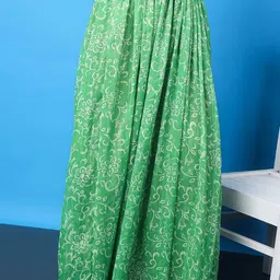 BAESD Printed Flared Maxi Skirts image 5