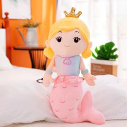 Aquatic Ocean Undersea Queen Mermaid doll for girls soft toy Size-30cm-(1 Pcs)-image-40