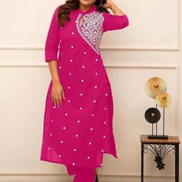 RUNAYA NX Embroidered Tunic With Trousers Co-Ords-image-79
