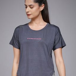 MKH Typography Printed Round Neck Dri-FIT Relaxed Fit T-shirt-picture-20