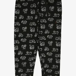 Bodycare Kids Boys Conversational Printed Mid-Rise Track Pant-image-15