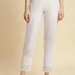 Rangita Women Regular Fit Cotton Trouser-image-3