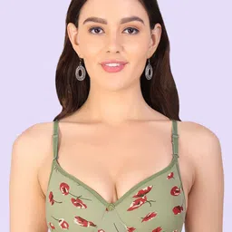 Arc de Shapes Floral Bra Full Coverage Lightly Padded-2