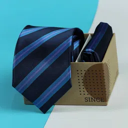 Tossido Men Accessory Gift Set of Tie and Pocket Square-43