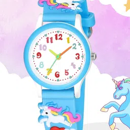 SWADESI STUFF Kids Dial & Straps Digital Automatic Watch UNI SKYBLUE 99-48