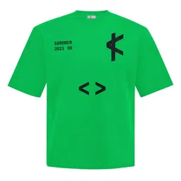 KNN Calcutta Unisex Printed Drop-Shoulder Sleeves Applique T-shirt image 4