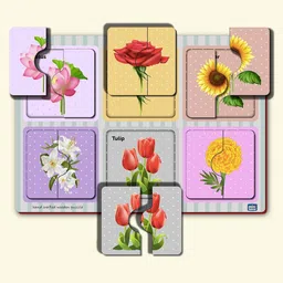 Mini Leaves Set of 6 BPA Free Puzzles Toy Learning and Development Toys-12