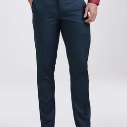 INVICTUS Men Cotton Slim Fit Formal Trousers-image-81