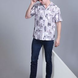 Antiloop Men Opaque Printed Casual Shirt-image-52