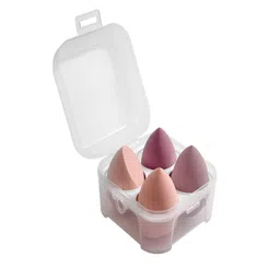 MEPOINT Set Of 4 Makeup Beauty Blender Sponge With Egg Case-55