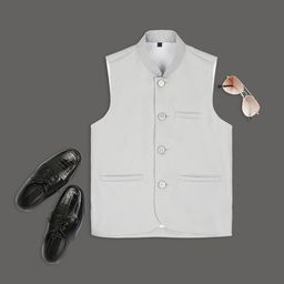 YK Boys Sleeveless Nehru Jackets-42