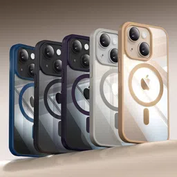 Luxury Kase Solid Mag-Safe iPhone 13 Back Case Mobile Accessories-53