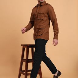 Aspriya Men Slim Fit Opaque Casual Shirt-image-42