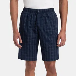 Jockey Men Checked Technology Shorts-image-69