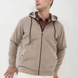 SHOWOFF Men Hooded Front-Open Sweatshirt-picture-51