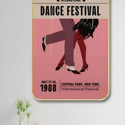 Aura Black & Red Dance Festival Wall Paintings-image-35