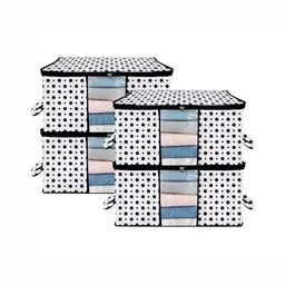 ANKIT INTERNATIONAL White Set of 4 Super Strong Multi-Utility Organisers-17