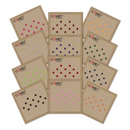 Comet Busters Set Of 12 Traditional Designer Bindis-52