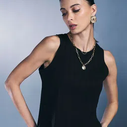 AND Women Solid Round Neck Cotton Top-picture-47