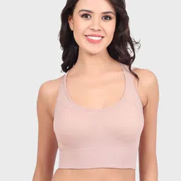 Luella Women Lightly Padded Full Coverage Sports Bra-picture-21