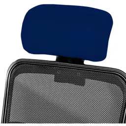 Lazi 200 GSM Navy Blue Chair Headrest Cover-image-52