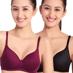 Floret Pack of 2 Full-Coverage Push-Up Bras T 3010-3