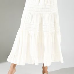 SHOWOFF Tiered Maxi Skirt-image-36