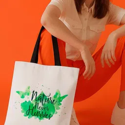 ARTBUG Printed Shopper Tote Bag-image-94